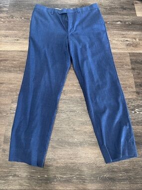 Saks Fifth Avenue Navy Blue Dress Trousers